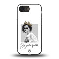 be your queen back phone cover | glass case for iphone 16e