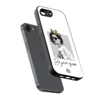 be your queen back phone cover | glass case for iphone 16e