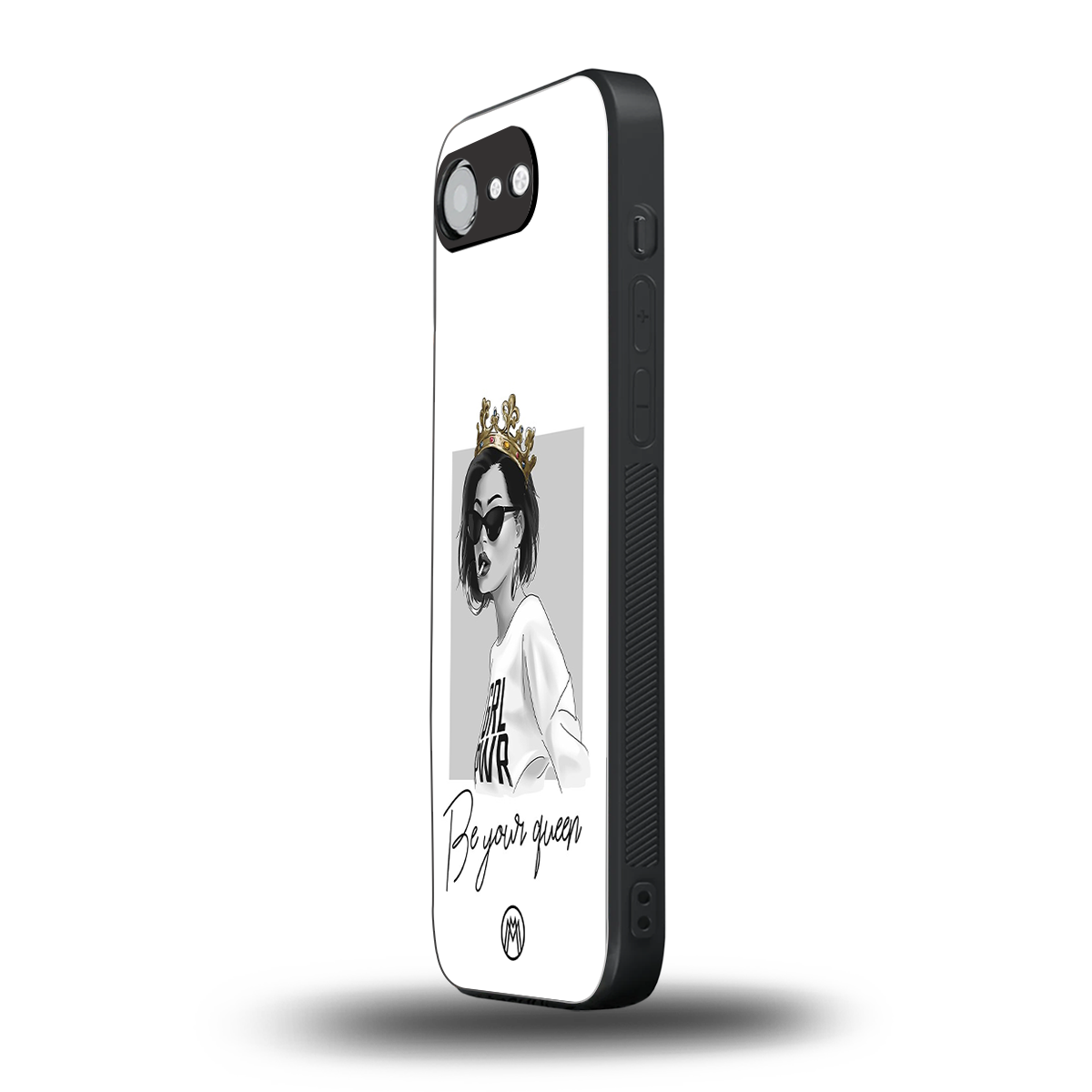 be your queen back phone cover | glass case for iphone 16e