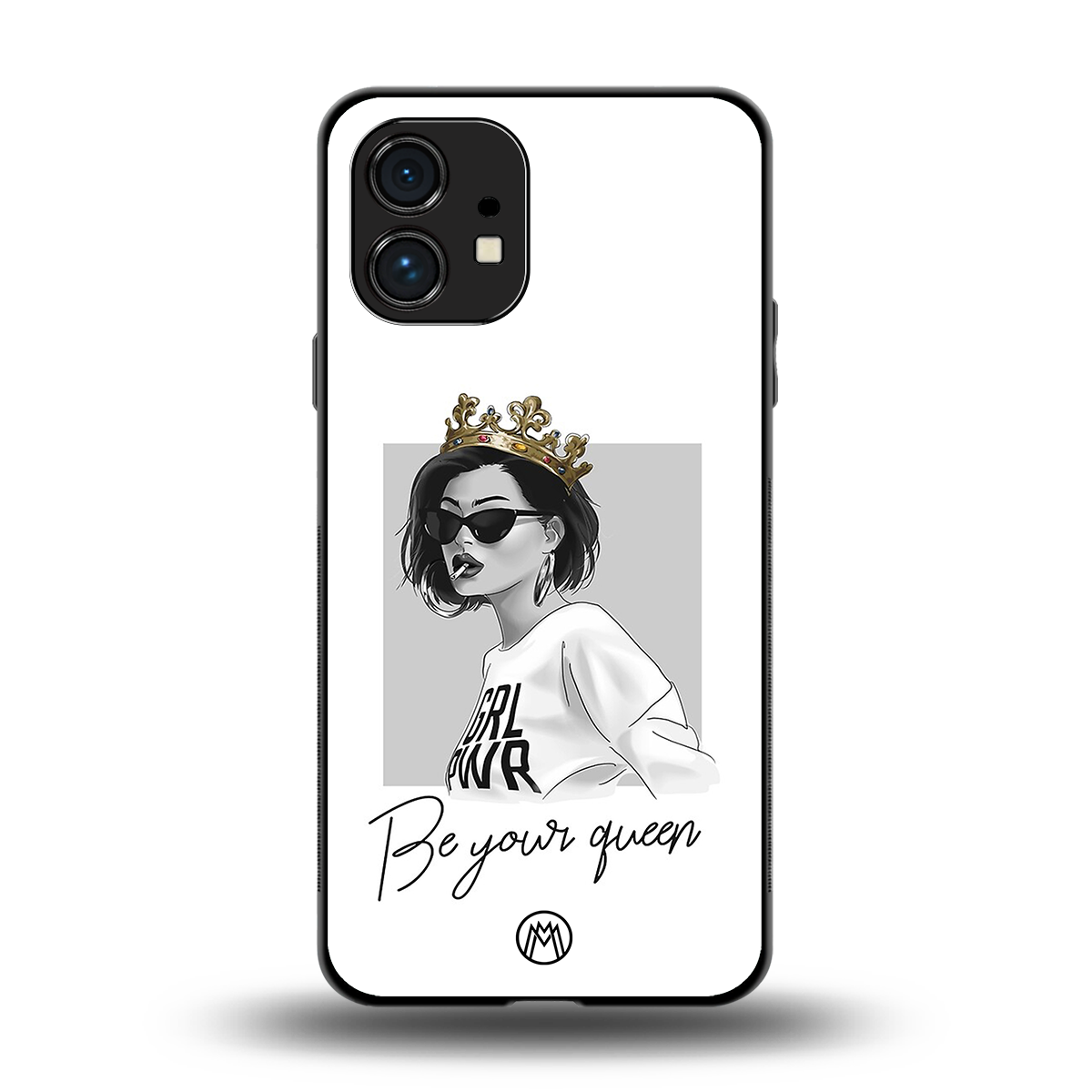 be your queen back phone cover | glass case for nothing phone 1