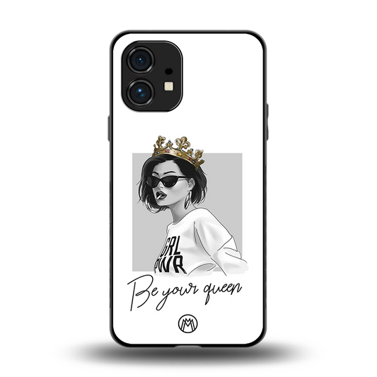 be your queen back phone cover | glass case for nothing phone 1