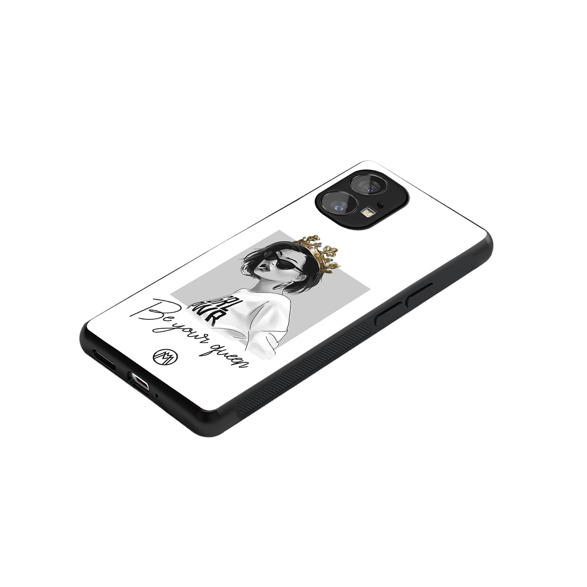 be your queen back phone cover | glass case for nothing phone 1