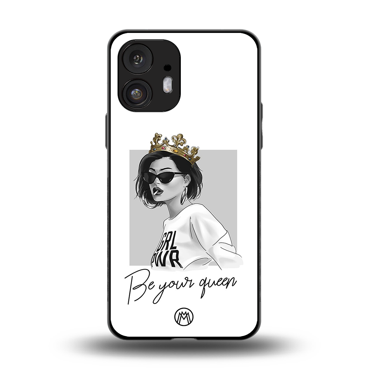 be your queen back phone cover | glass case for nothing phone 2