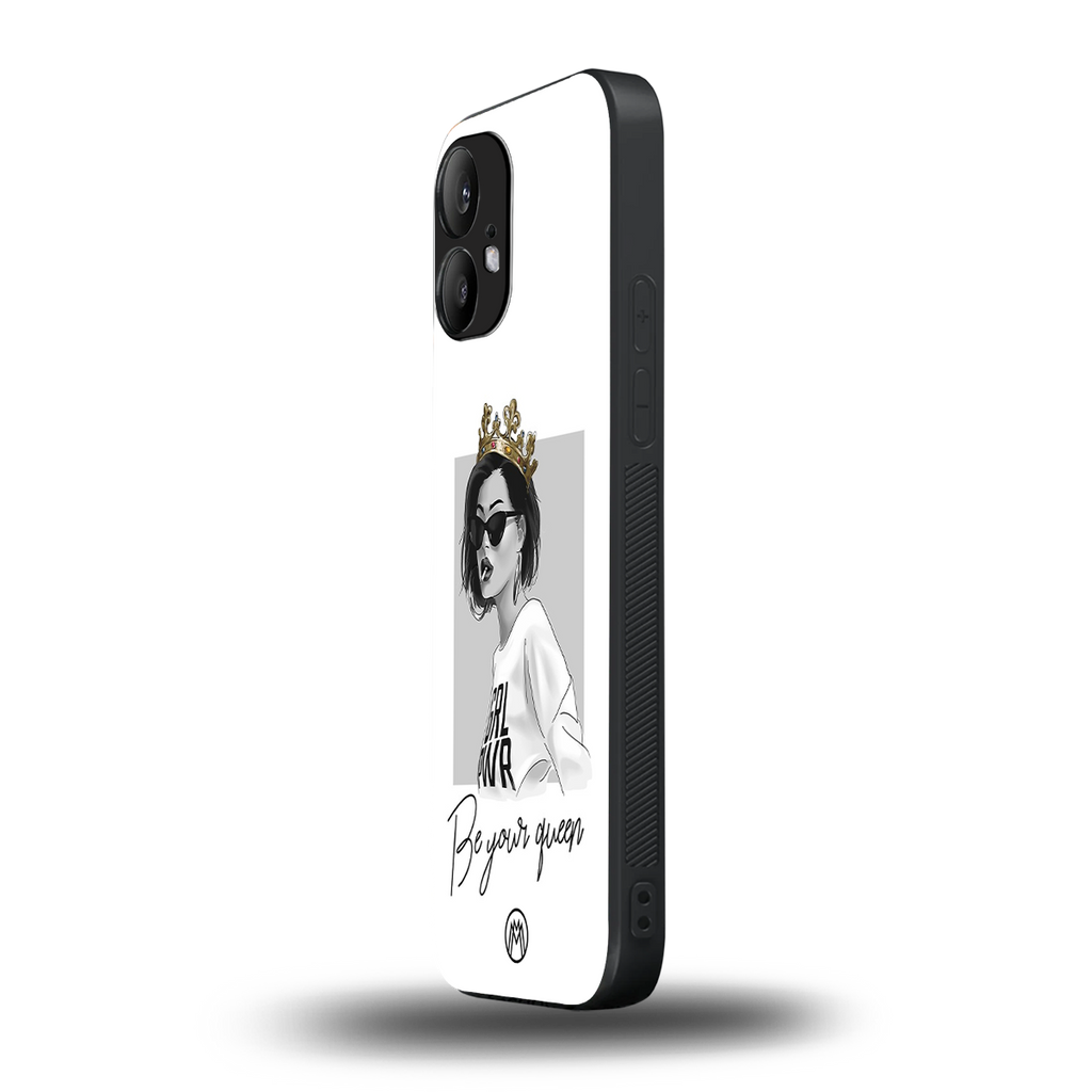 be your queen back phone cover | glass case for nothing phone 2
