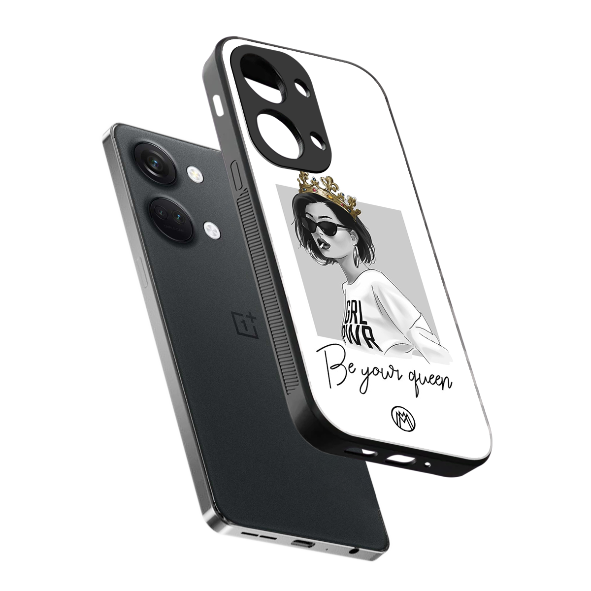 be your queen back phone cover | glass case for oneplus nord 3