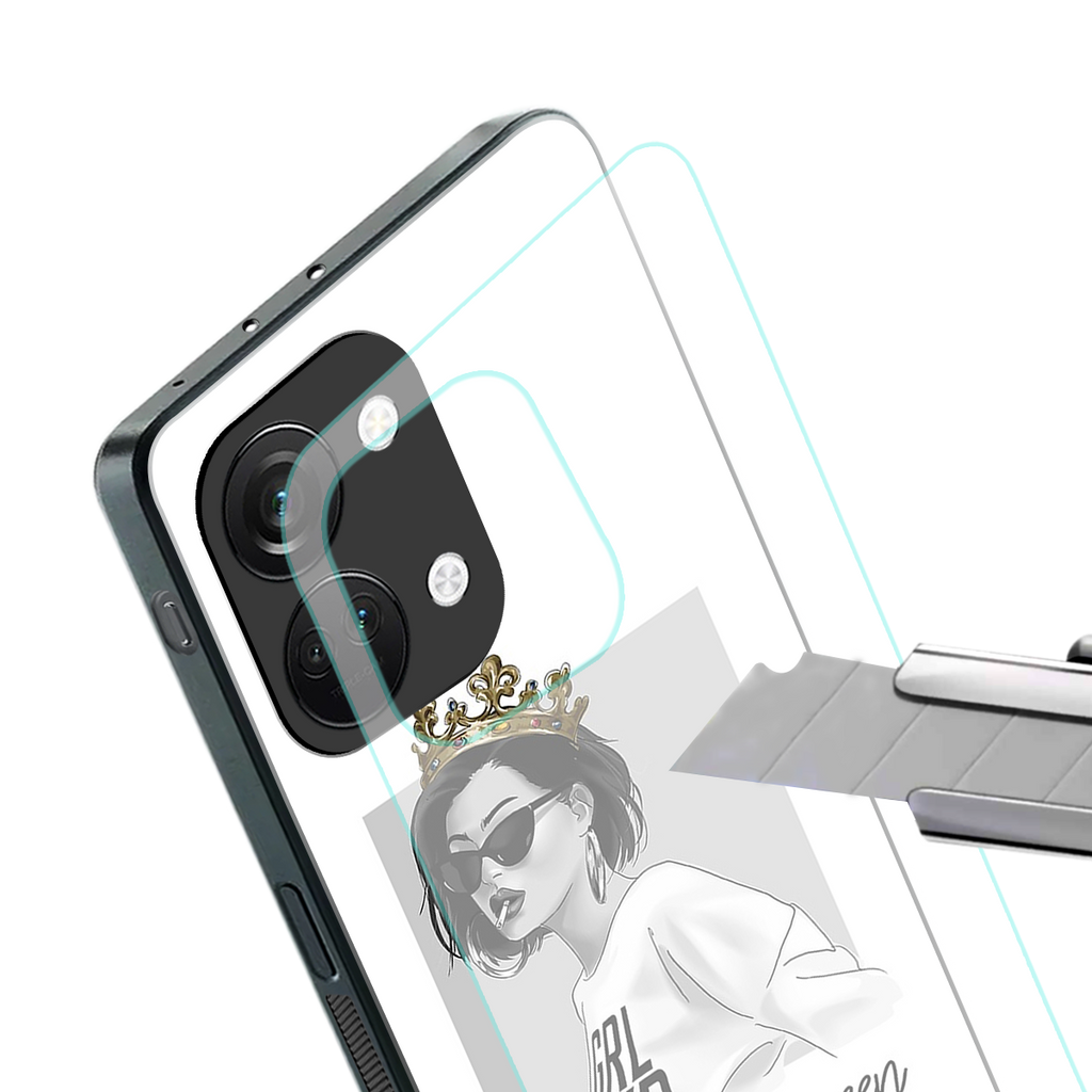 be your queen back phone cover | glass case for oneplus nord 3