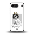 be your queen back phone cover | glass case for oneplus nord 4