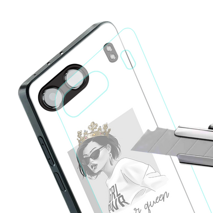 be your queen back phone cover | glass case for oneplus nord 4