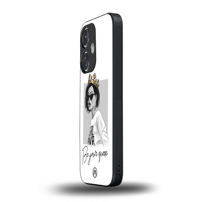 be your queen back phone cover | glass case for oneplus nord ce 3