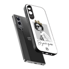 be your queen back phone cover | glass case for oneplus nord ce 4 lite