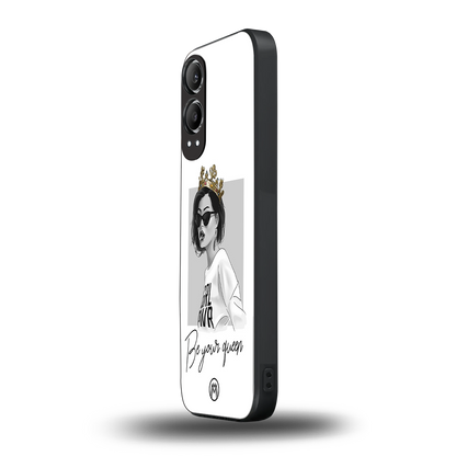 be your queen back phone cover | glass case for oneplus nord ce 4 lite