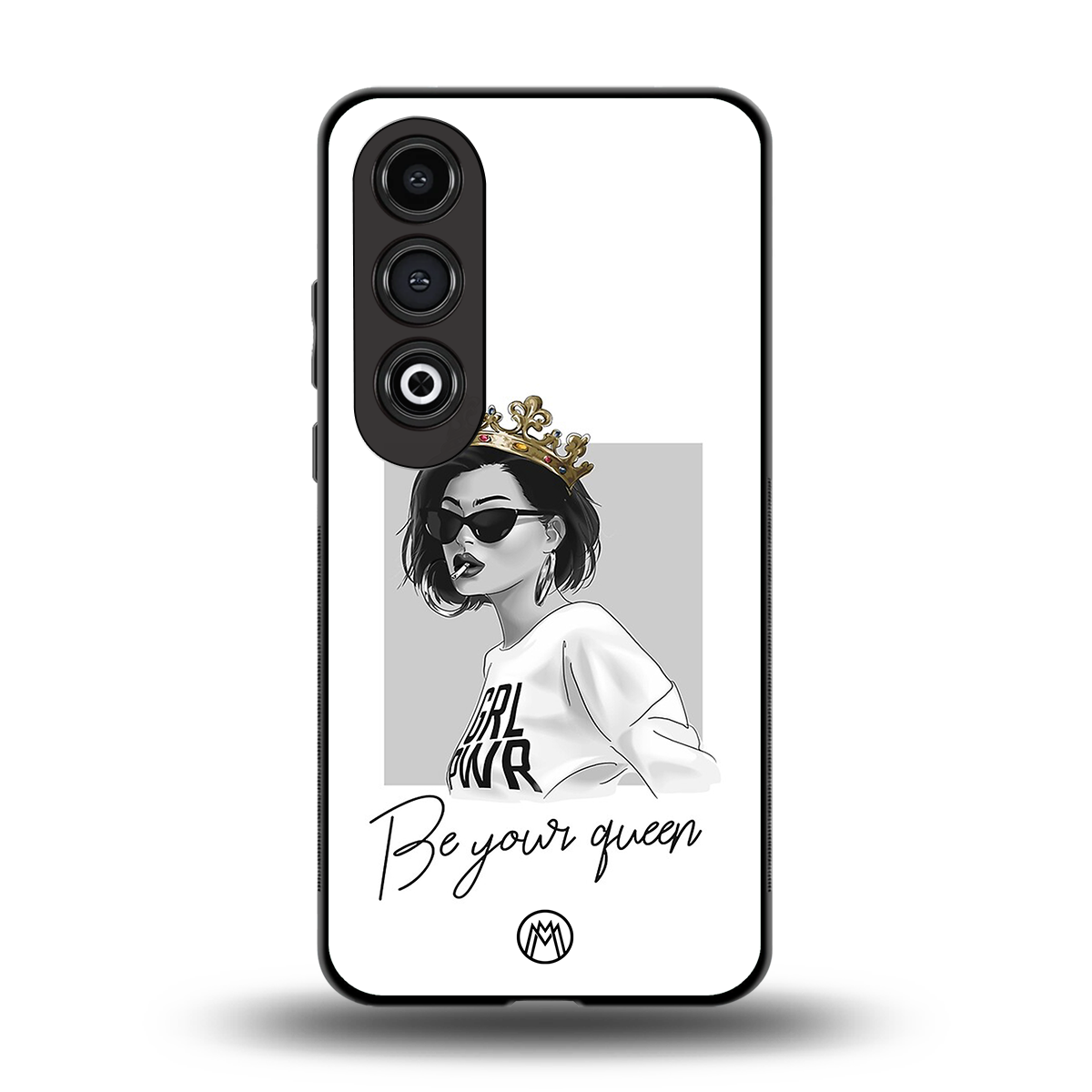 be your queen back phone cover | glass case for oneplus nord ce 4