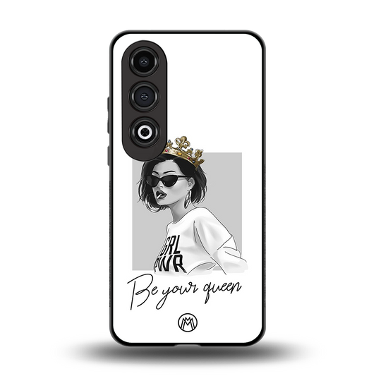 be your queen back phone cover | glass case for oneplus nord ce 4