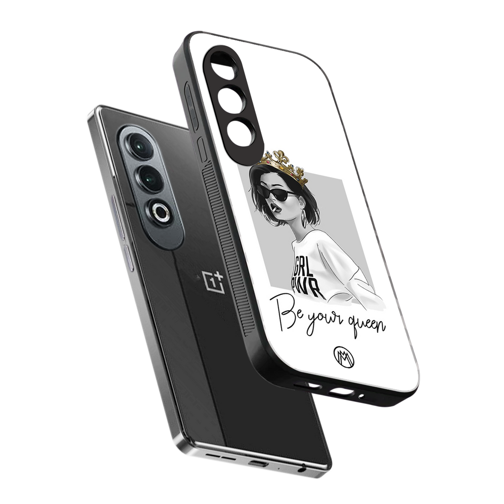 be your queen back phone cover | glass case for oneplus nord ce 4
