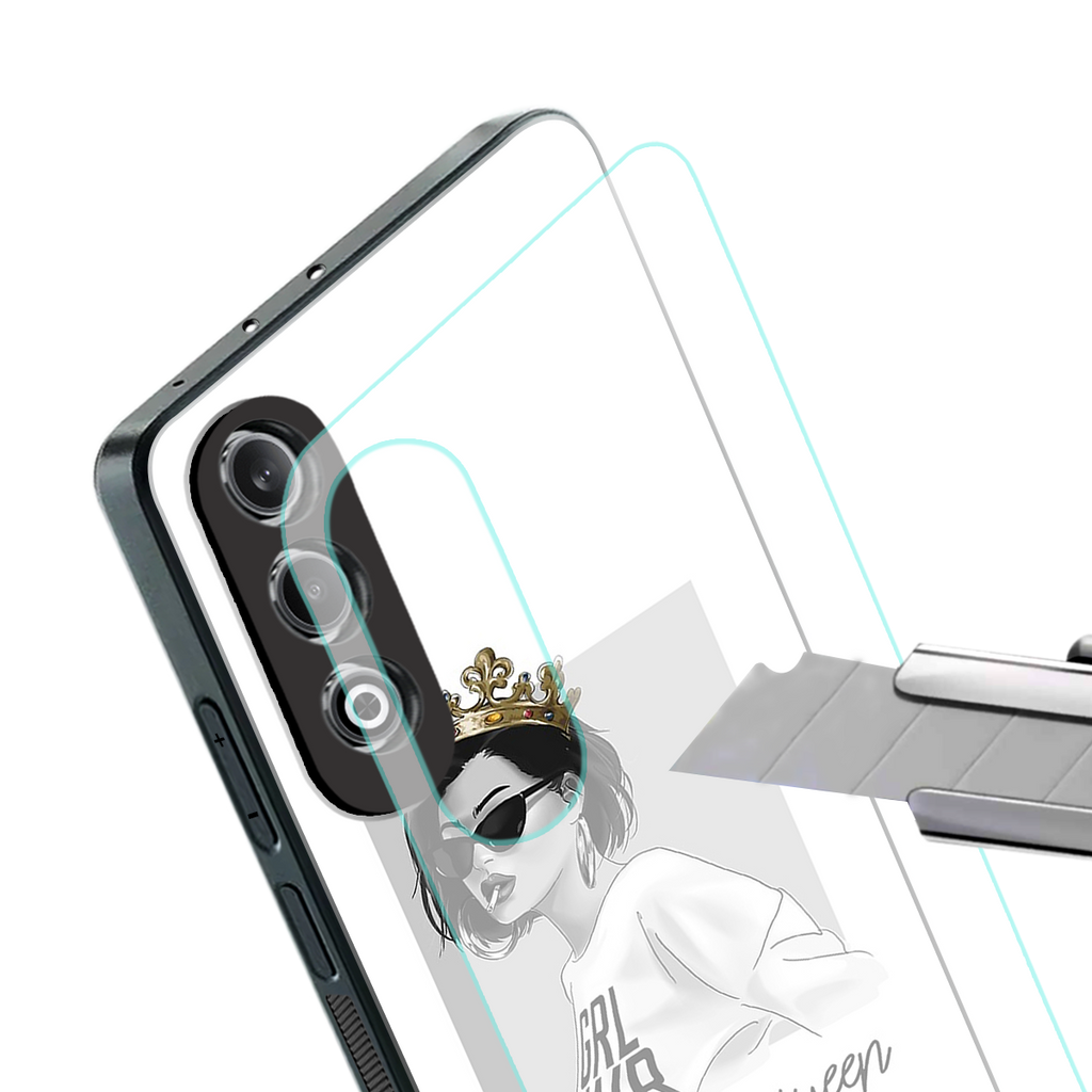 be your queen back phone cover | glass case for oneplus nord ce 4