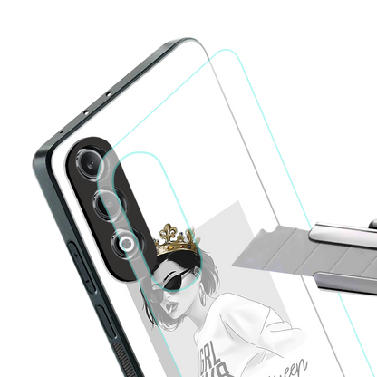 be your queen back phone cover | glass case for oneplus nord ce 4