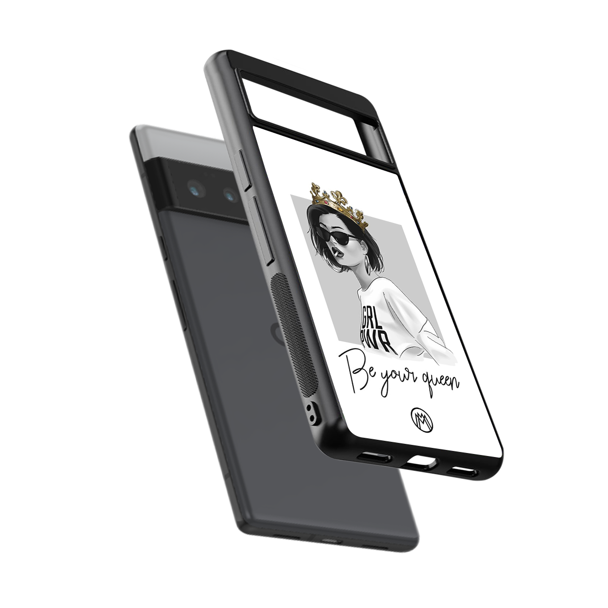 be your queen back phone cover | glass case for google pixel 6 pro