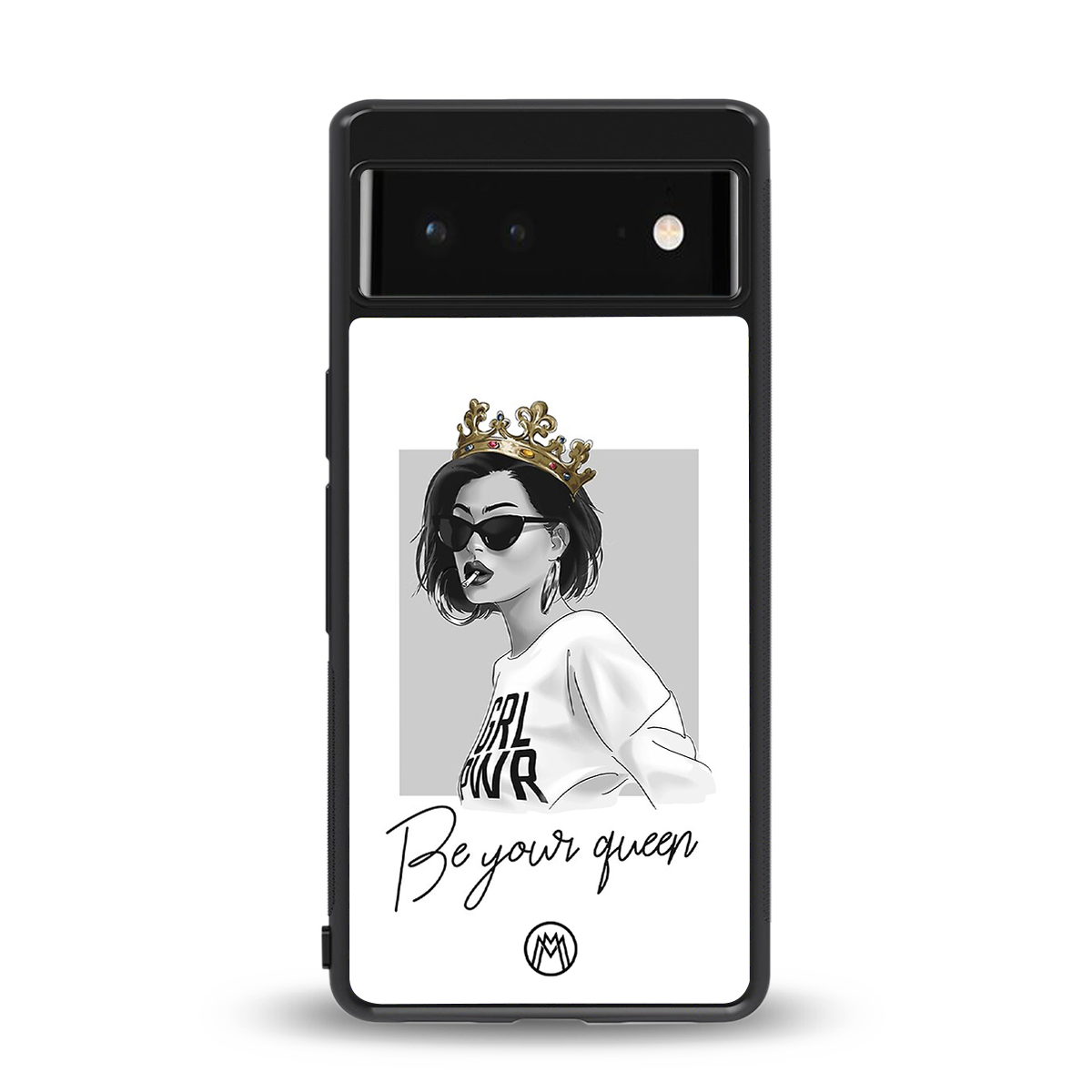be your queen back phone cover | glass case for google pixel 6