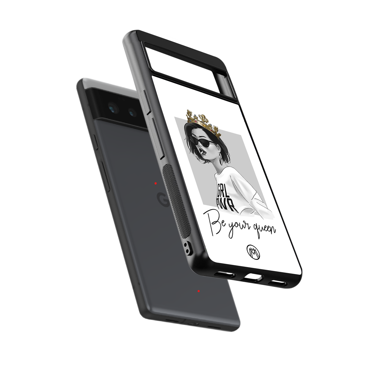 be your queen back phone cover | glass case for google pixel 6