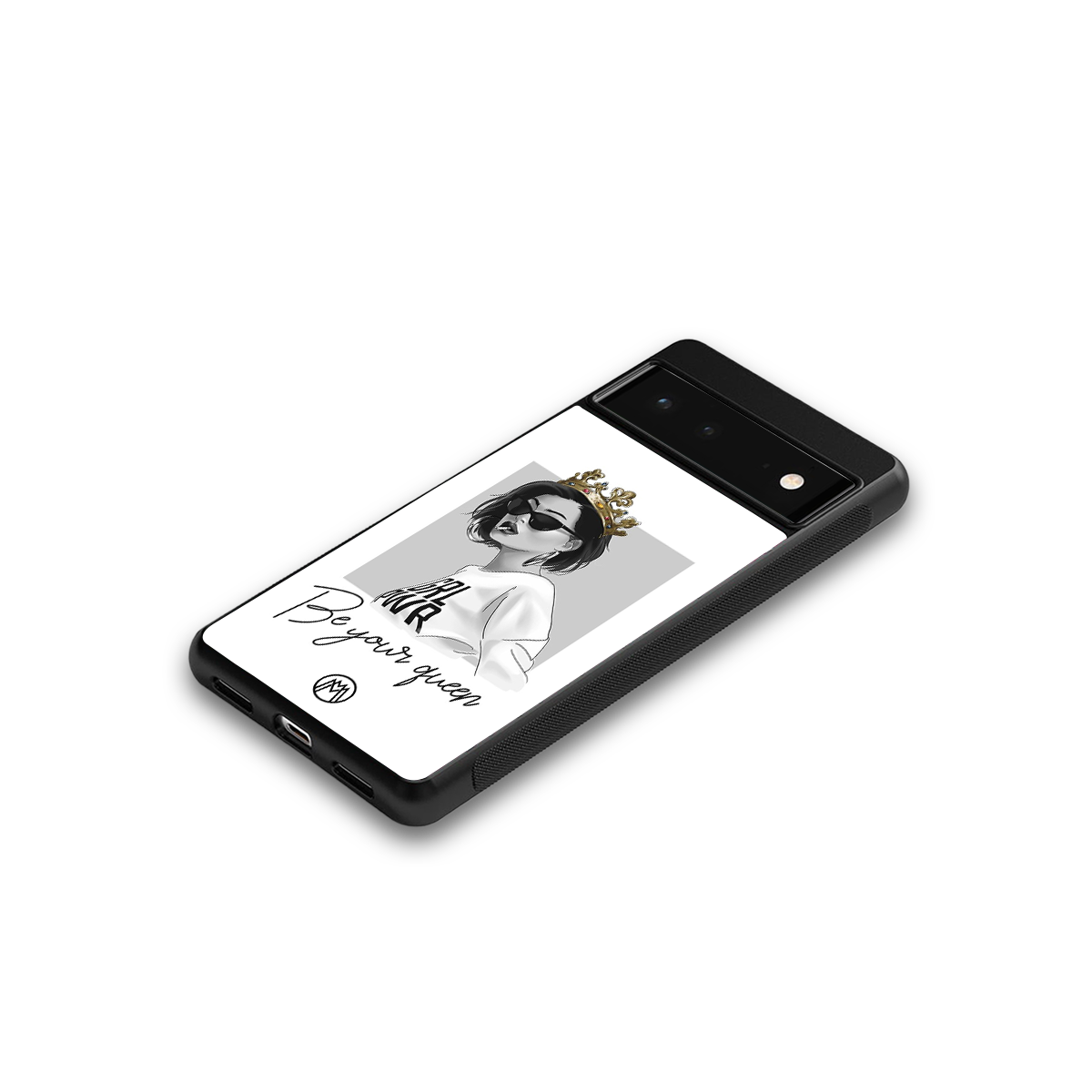 be your queen back phone cover | glass case for google pixel 6