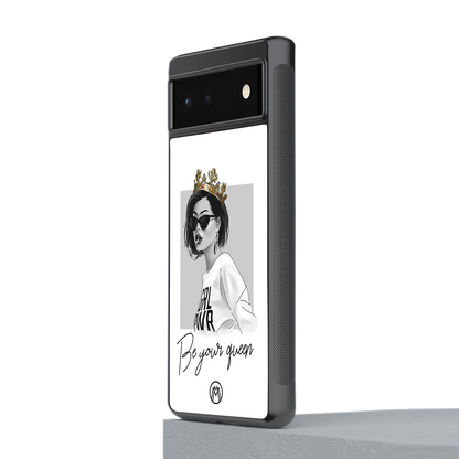 be your queen back phone cover | glass case for Google Pixel 6A