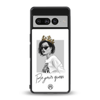 be your queen back phone cover | glass case for google pixel 7 pro