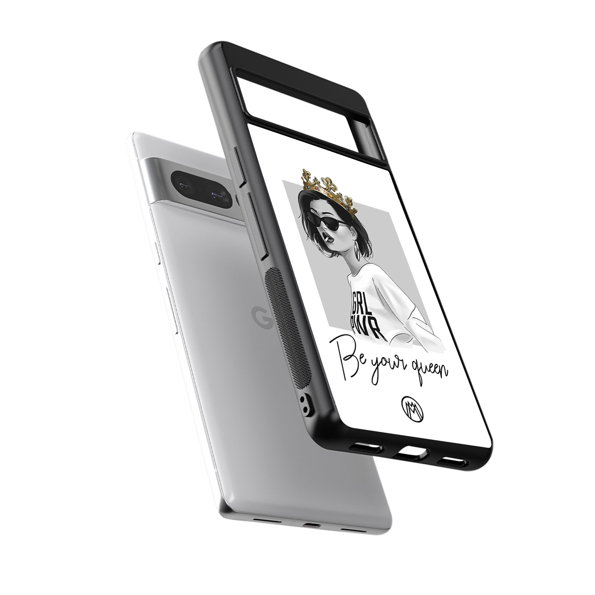 be your queen back phone cover | glass case for google pixel 7 pro