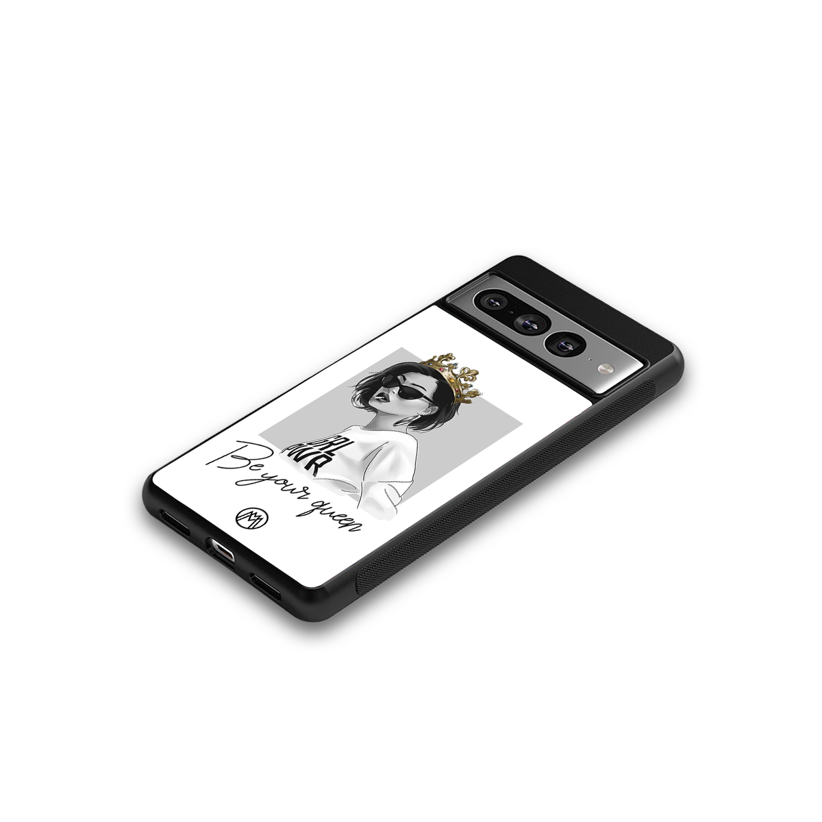 be your queen back phone cover | glass case for google pixel 7 pro
