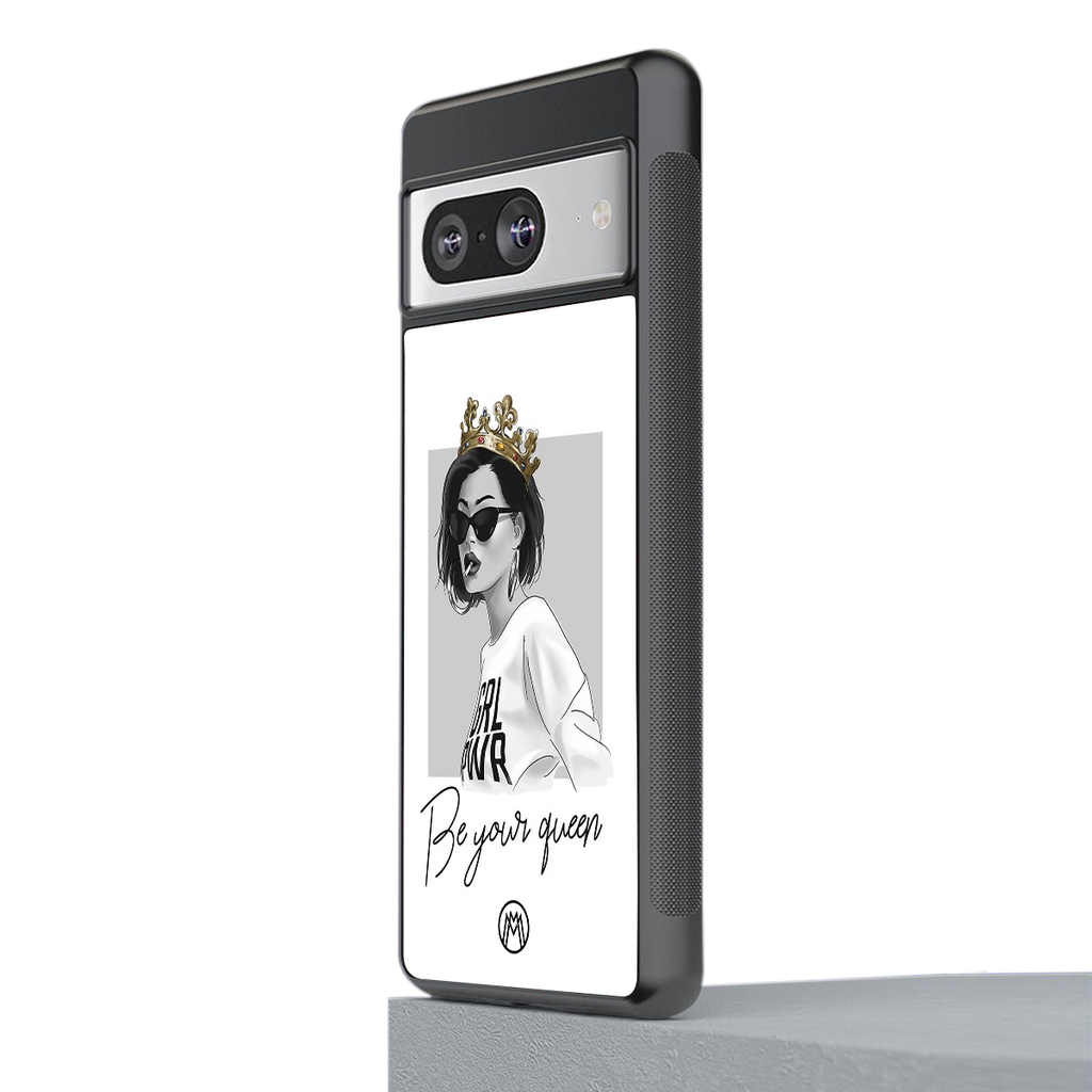be your queen back phone cover | glass case for Google Pixel 8