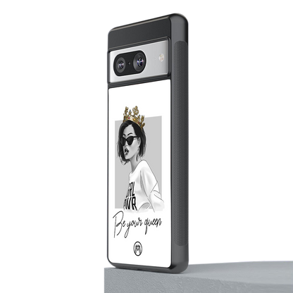 be your queen back phone cover | glass case for Google Pixel 8