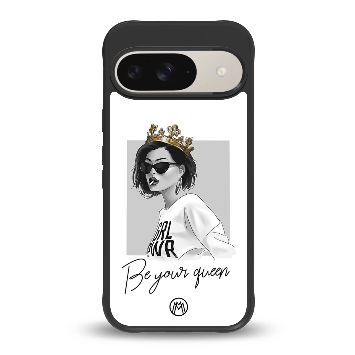 be your queen back phone cover | glass case for google pixel 9
