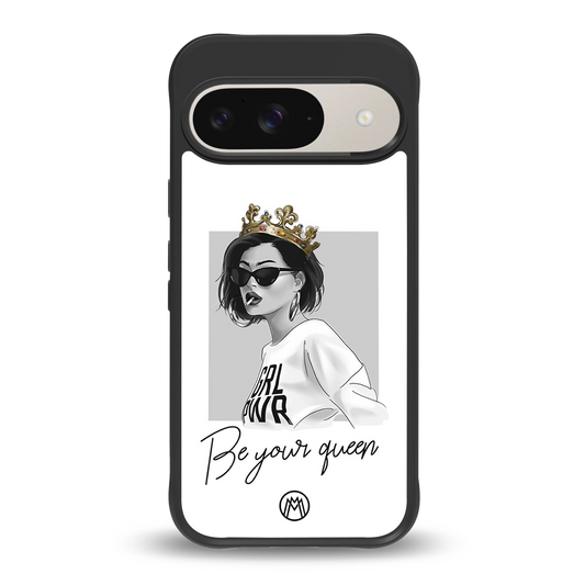 be your queen back phone cover | glass case for google pixel 9