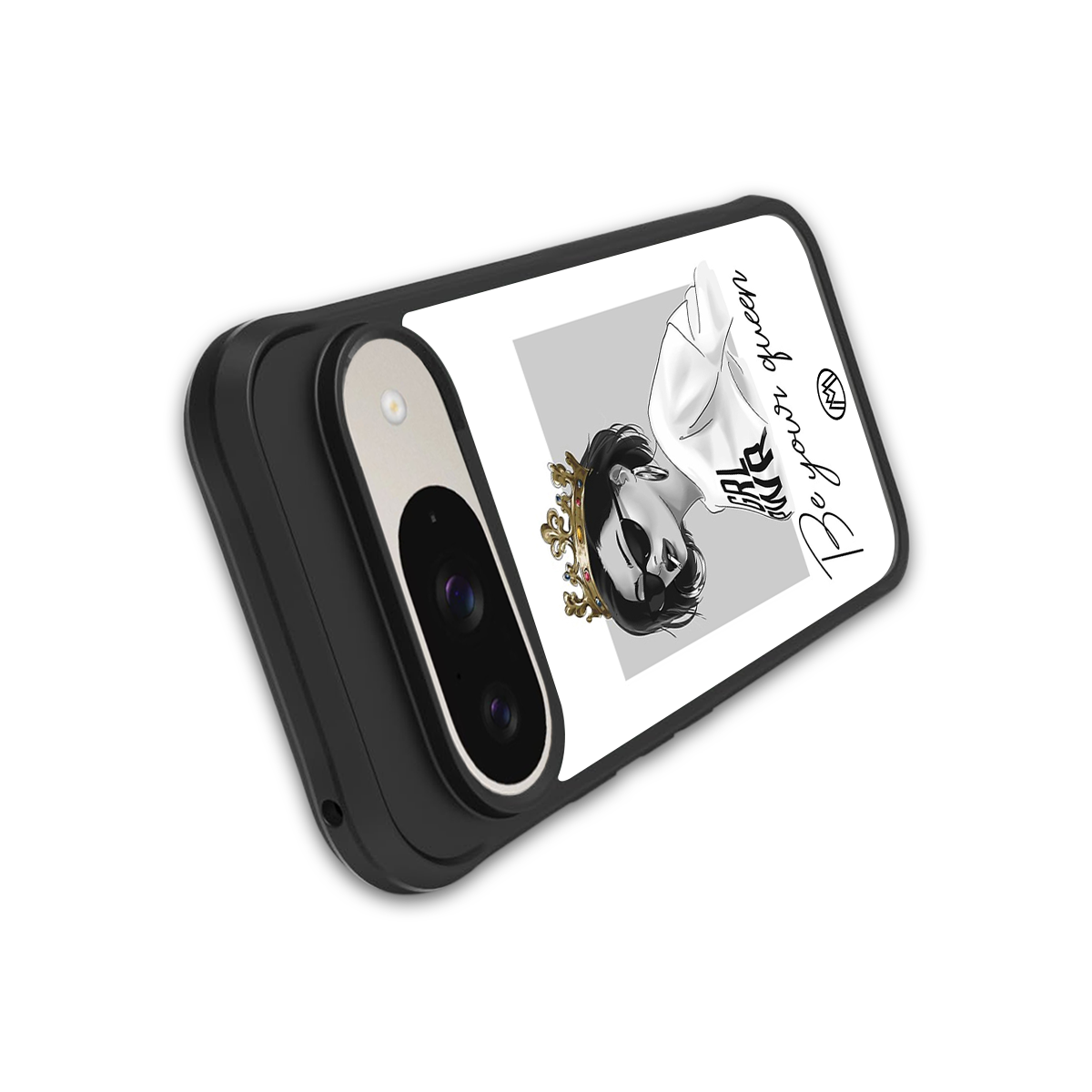 be your queen back phone cover | glass case for google pixel 9