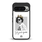 be your queen back phone cover | glass case for google pixel 9 pro