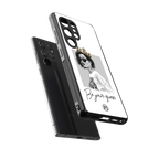 be your queen back phone cover | glass case for samsung galaxy s25 ultra