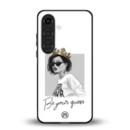 be your queen back phone cover | glass case for samsung galaxy s23