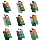 Durable Glass Back Mobile Case for iPhone, Samsung, OnePlus, Google Pixel, Redmi, Vivo, Oppo