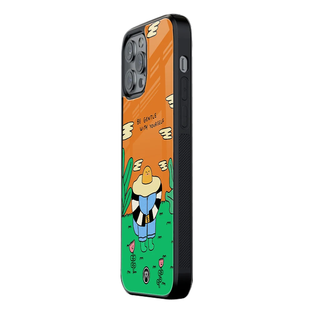 Slim Glass Back Phone Case for Multiple Brands – iPhone, Samsung, Redmi, OnePlus, Oppo, Vivo