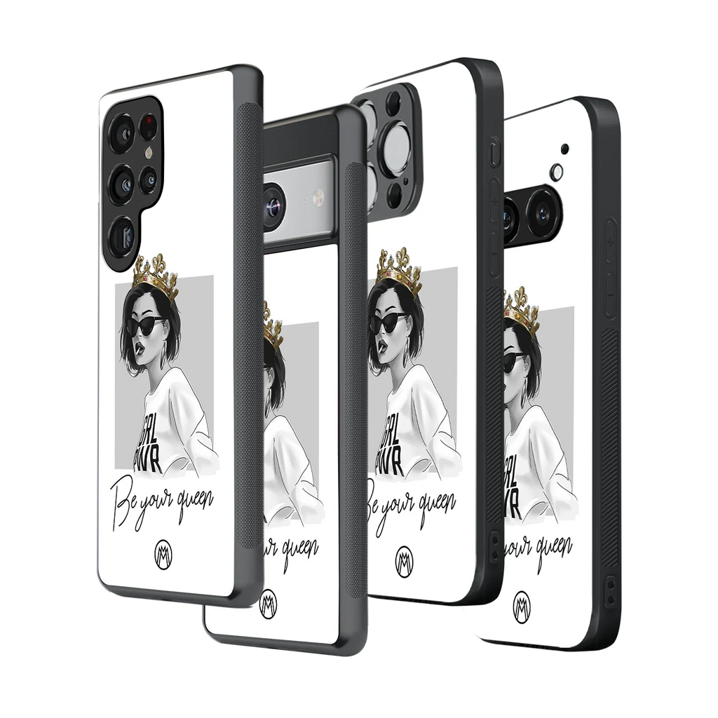 Stylish Glass Back Case for All Smartphones – iPhone, Samsung, OnePlus, Pixel, Redmi, Oppo, Vivo, Motorola