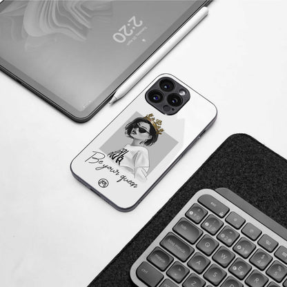 be your queen back phone cover | glass case for samsung galaxy s24 ultra