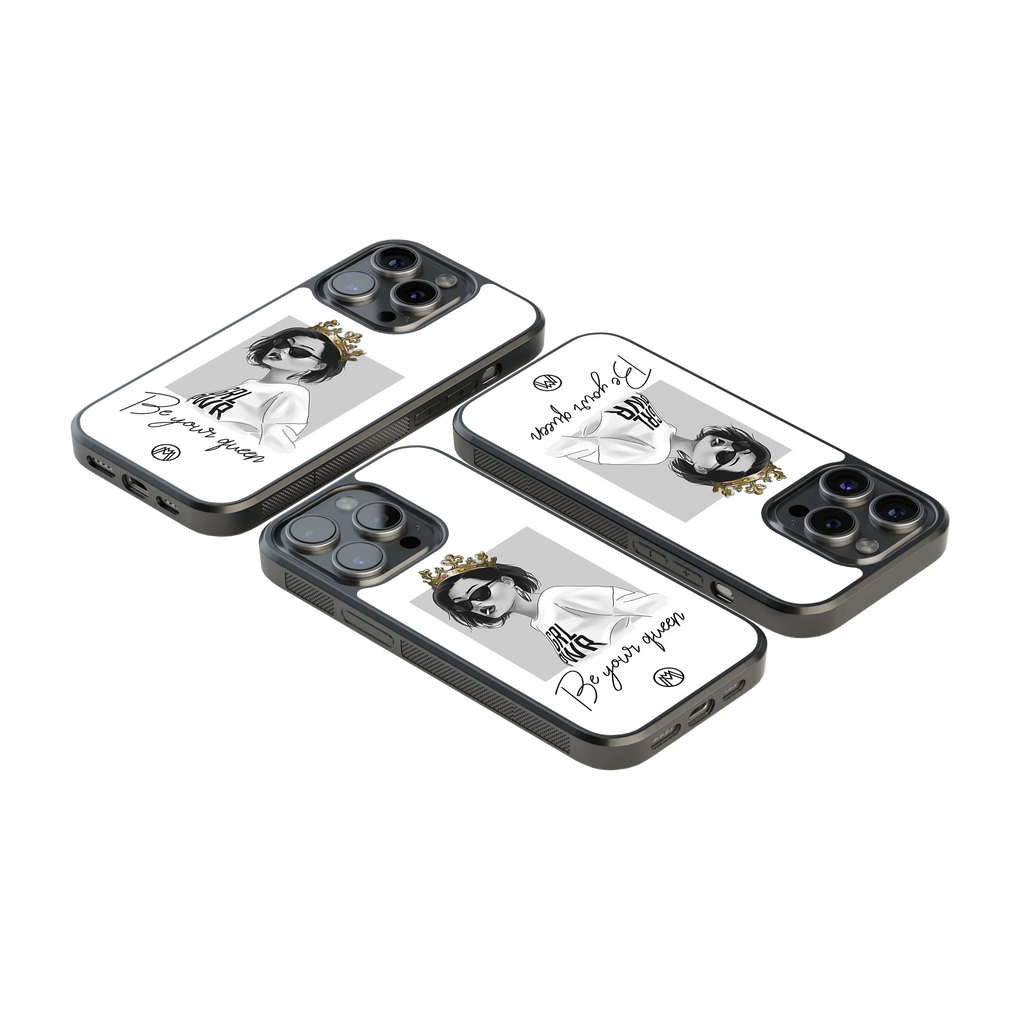 Luxury Glass Back Mobile Cover for iPhone, Samsung Galaxy, OnePlus, Pixel, Redmi & More