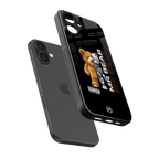 bear pal back phone cover | glass case for iphone 16