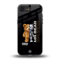 bear pal back phone cover | glass case for iphone 16e