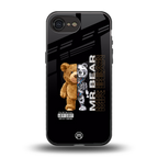 bear pal back phone cover | glass case for iphone 16e