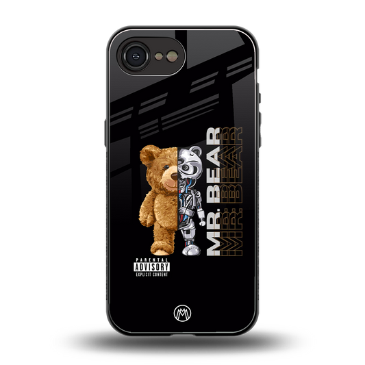 bear pal back phone cover | glass case for iphone 16e