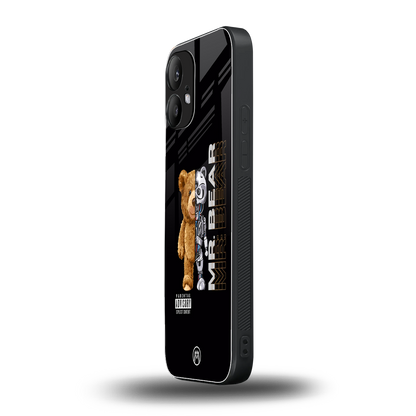 bear pal back phone cover | glass case for nothing phone 2