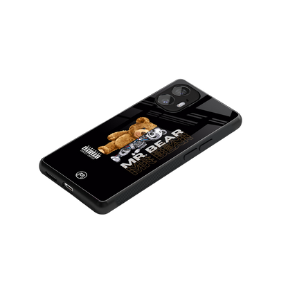 bear pal back phone cover | glass case for nothing phone 2