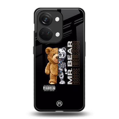 bear pal back phone cover | glass case for oneplus nord 3