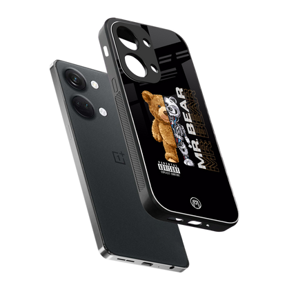 bear pal back phone cover | glass case for oneplus nord 3