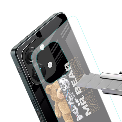bear pal back phone cover | glass case for oneplus nord 3